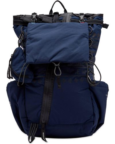 and wander X Maison Kitsuné 30l Backpack - Blue