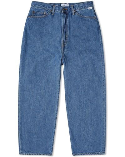 WTAPS 18 Denim Loose Fit Jeans - Blue