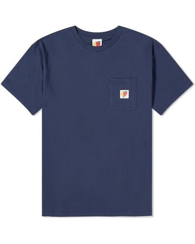 Sky High Farm Logo T-Shirt - Blue