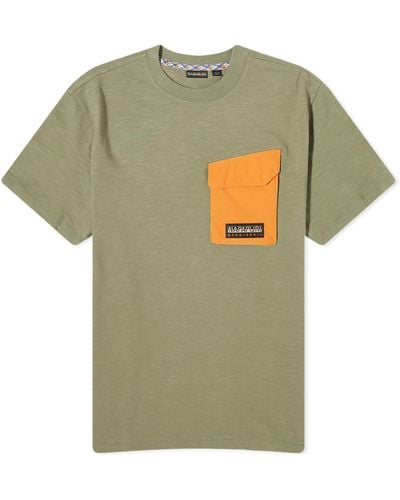 Napapijri Pocket T-Shirt - Green