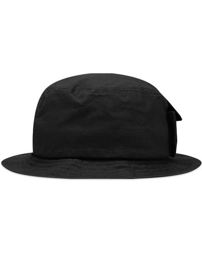 Flagstuff Spider Pocket Bucket Hat - Black
