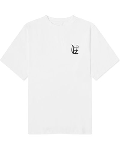 Uniform Experiment Authentic Logo Wide T-Shirt - White