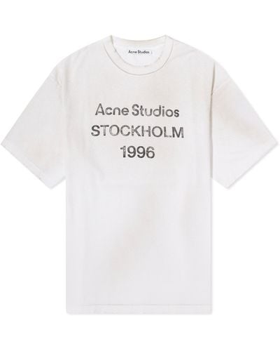 Acne Studios Exford 1996 T-Shirt - White
