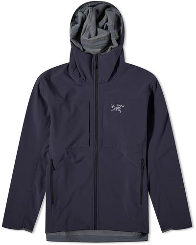 Arc'teryx Gamma Mx Hooded Jacket - Blue