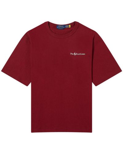 Polo Ralph Lauren Graphic Logo T-Shirt - Red