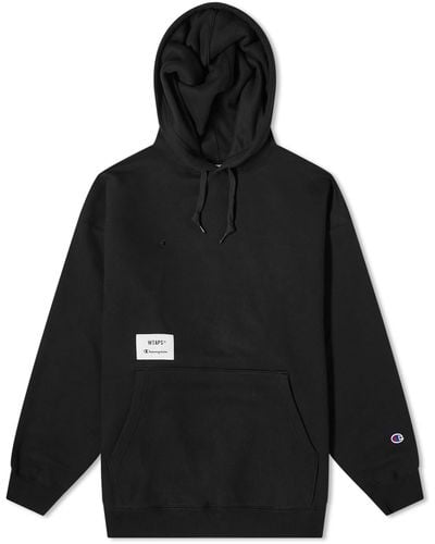 Champion X Wtaps Hoodie - Black