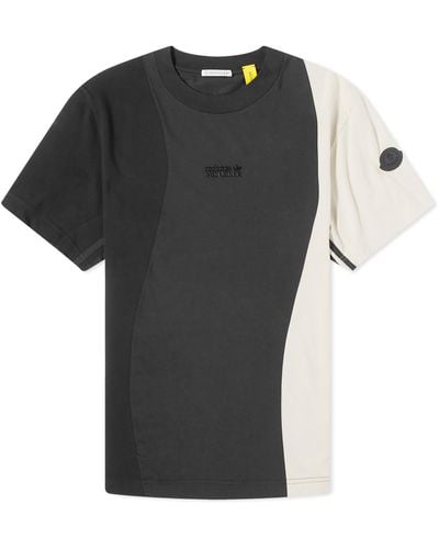 Moncler X Adidas Originals Panel T-Shirt - Black