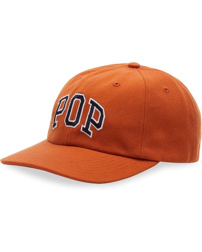 Pop Trading Co. Arch Sixpanel Hat - Brown