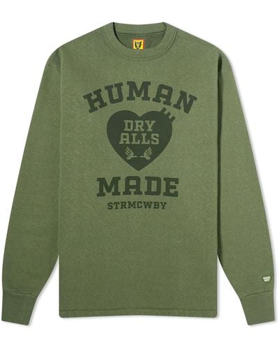 Human Made Military Sweatshirt - Green
