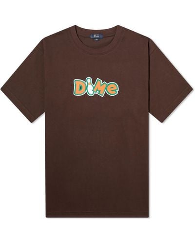Dime Munson T-Shirt - Brown