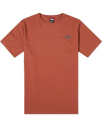 The North Face Redbox Celebration T-Shirt - Orange
