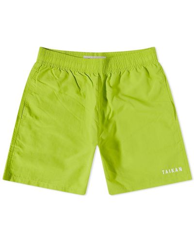 Green TAIKAN Shorts for Men | Lyst