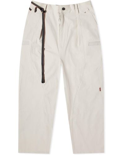 GOOPiMADE “Br-05” Softbox Basic Trousers - White