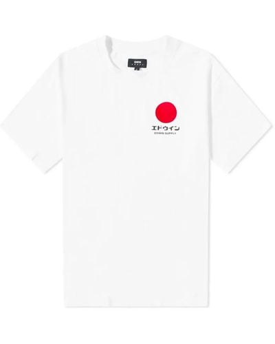 Edwin Japanese Sun Supply T-shirt - White