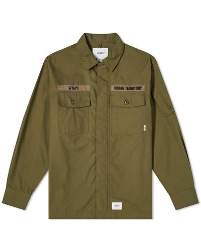 WTAPS Flyers Shirt Jacket - Green