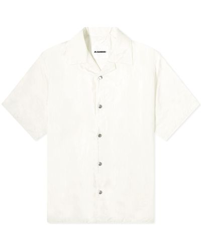Jil Sander Jil Sander Plus Short Sleeve Vacation Shirt - White