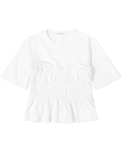 Cecilie Bahnsen Vilde T-Shirt - White