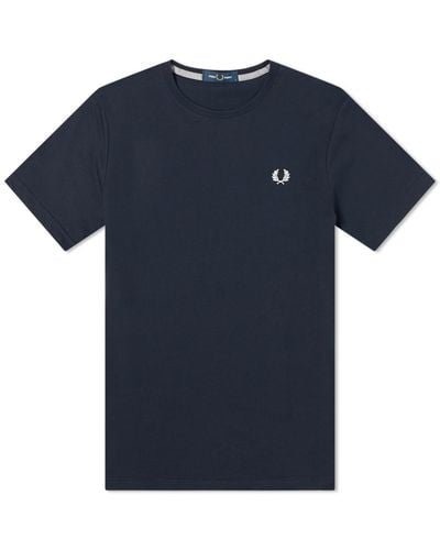 Fred Perry Logo T-Shirt - Blue
