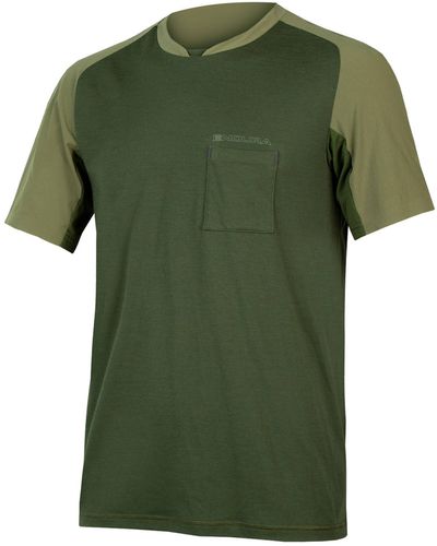 Endura Radshirt "GV500 Foyle T-Shirt" - Grün