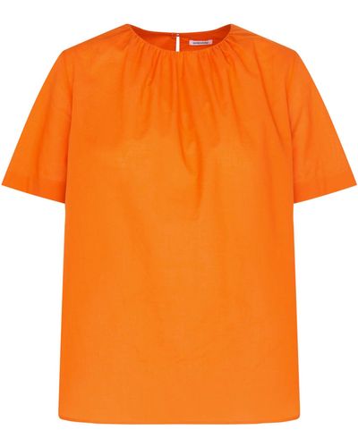 Seidensticker Shirt Schwarze Rose - Orange