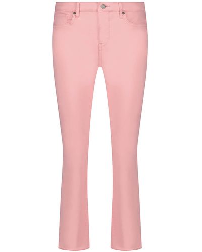 NYDJ Jeans Sheri Ankle Fray Hem - Pink