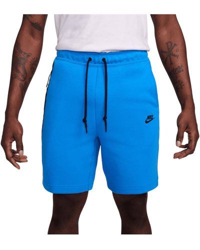 Nike Lifestyle - Textilien - Hosen kurz Tech Fleece Short - Blau