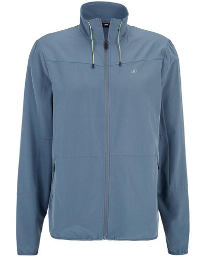 JOY sportswear Sportjacke SANDRO mit reflektierenden Details - Blau
