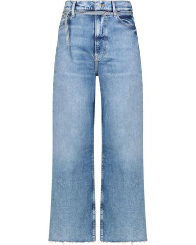BOSS Jeans THE MARLENE Wide Crop Fit - Blau
