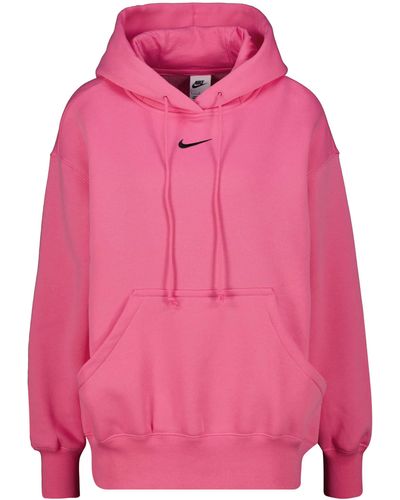 Nike Hoodie PHOENIX FLEECE Oversized Fit - Pink