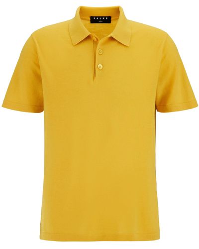 FALKE Polo Shirt - Gelb