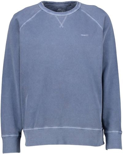 GANT Sweatshirt SUNFADED SWEAT - Blau