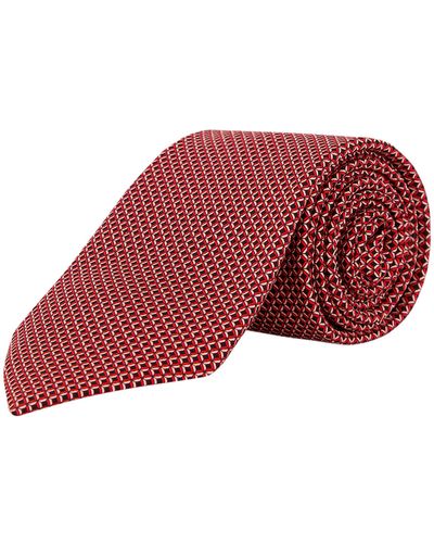 Zegna Krawatte aus Seide - Rot