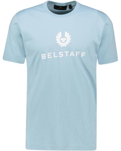 Belstaff T-Shirt SIGNATURE - Blau