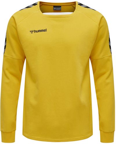 Hummel Fußball - Teamsport Textil - Sweatshirts Authentic Training Sweatshirt - Gelb