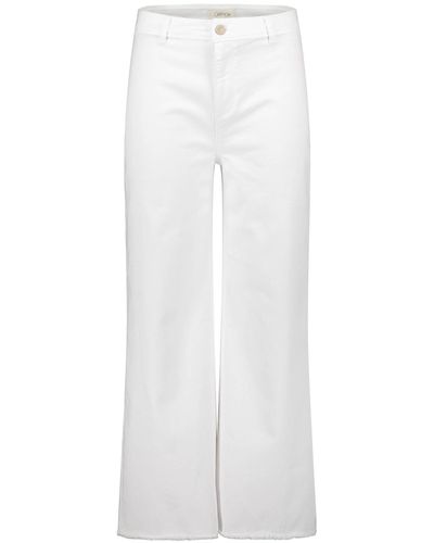 Cartoon Basic-Jeans gerader Schnitt - Weiß