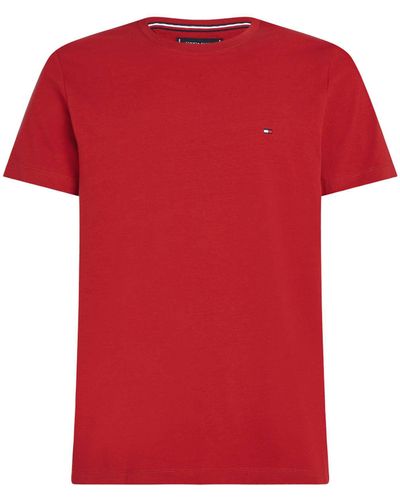 Tommy Hilfiger T-Shirt Extra Slim Fit - Rot