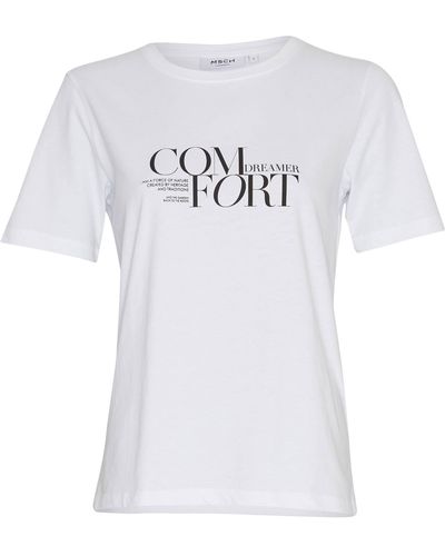 Moss Copenhagen T-Shirt ALVA - Weiß