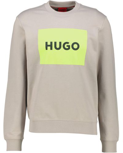 HUGO Sweatshirt DURAGOL222 - Grau