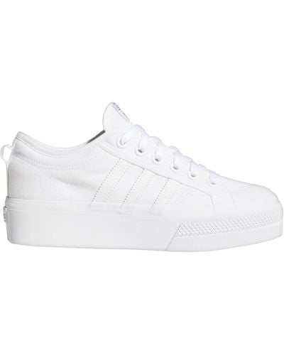 adidas Sneaker NIZZA PLATFORM - Weiß
