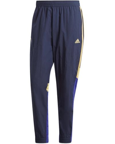 adidas Originals Replicas - Pants - International Real Madrid Woven Trainingshose - Blau