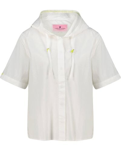 LIEBLINGSSTÜCK Bluse mit Kapuze RENIL - Weiß