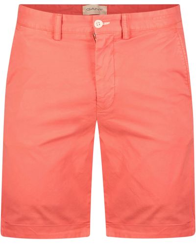 GANT Shorts SUNFADED Regular Fit - Orange
