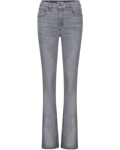 Levi's Jeans 724 HIGH RISE STRAIGHT Z0745 Slim Fit - Grau