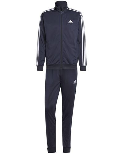 adidas Sportswear Basic 3-Stripes Tricot Track - Blau