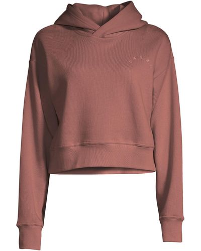 Casall Hoodie Cropped - Rot