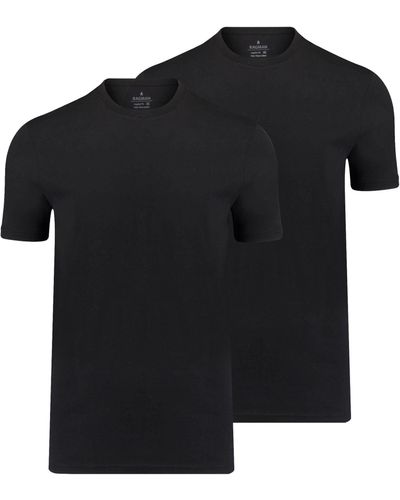 RAGMAN T-Shirt - Doppelpack - Schwarz