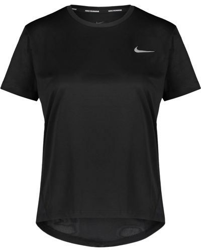 Nike Laufshirt "Miler" - Schwarz