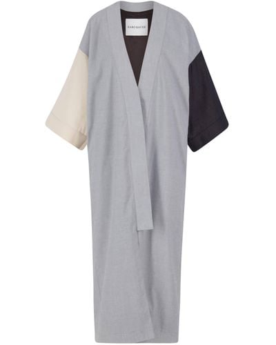Karo Kauer Kimono 3/4-Arm - Grau