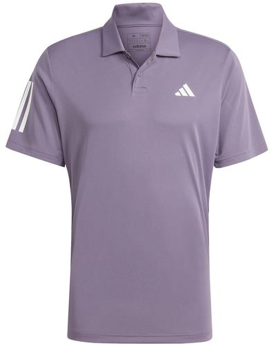 adidas Originals Tennisshirt CLUB 3-STRIPE - Lila