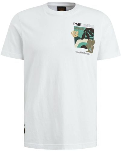 PME LEGEND T-Shirt - Weiß